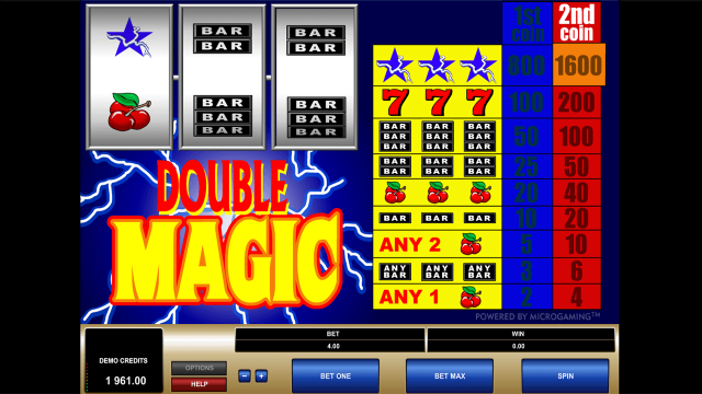 Игровой аппарат Double Magic