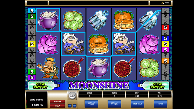 Игровой аппарат Moonshine