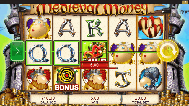 Игровой аппарат Medieval Money