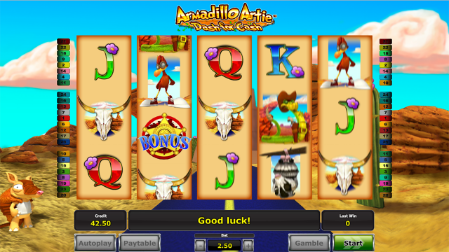 Игровой аппарат Armadillo Artie