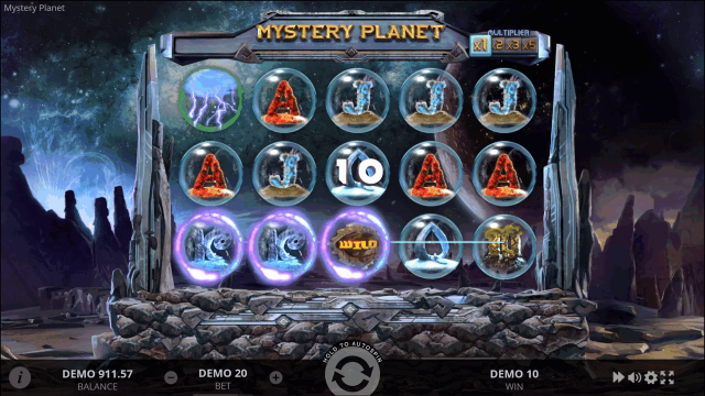 Игровой слот Mystery Planet