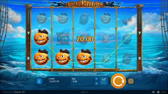 Онлайн слот Lucky Pirates!