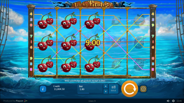 Игровой аппарат Lucky Pirates!