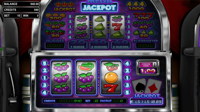 Популярный слот Mega Jackpot