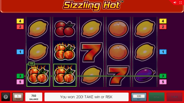 Игровой автомат Sizzling Hot