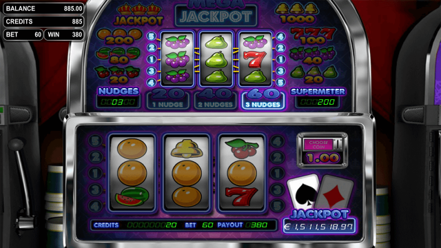 Популярный слот Mega Jackpot