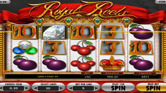 Игровой слот Royal Reels