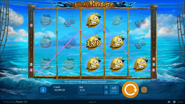 Онлайн автомат Lucky Pirates!