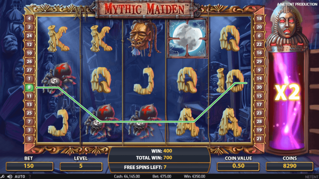 Популярный автомат Mythic Maiden