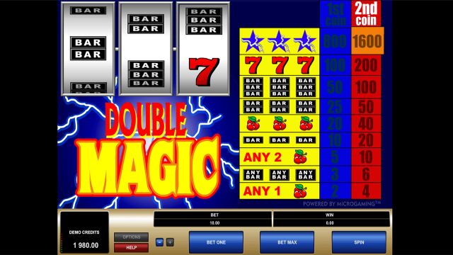 Игровой слот Double Magic