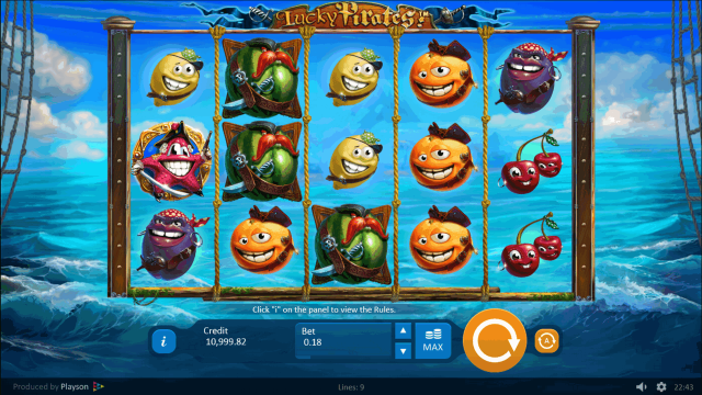 Популярный автомат Lucky Pirates!