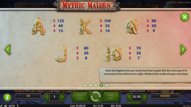 Игровой автомат Mythic Maiden