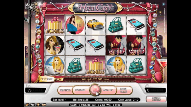 Игровой аппарат Hot City