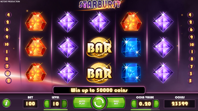 Игровой аппарат Starburst