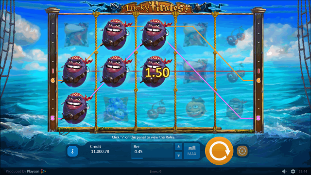 Популярный автомат Lucky Pirates!